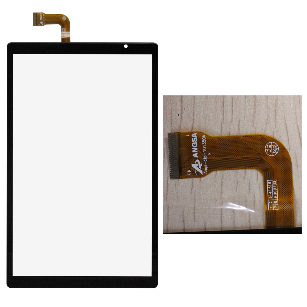 Digitizer Touch Screen ± Frame 10.1