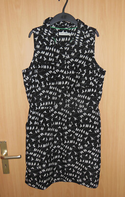 Kleid Rules by Mary schwarz Vögel Sommer Strand Cocktail Büro Abendkleid NEU
