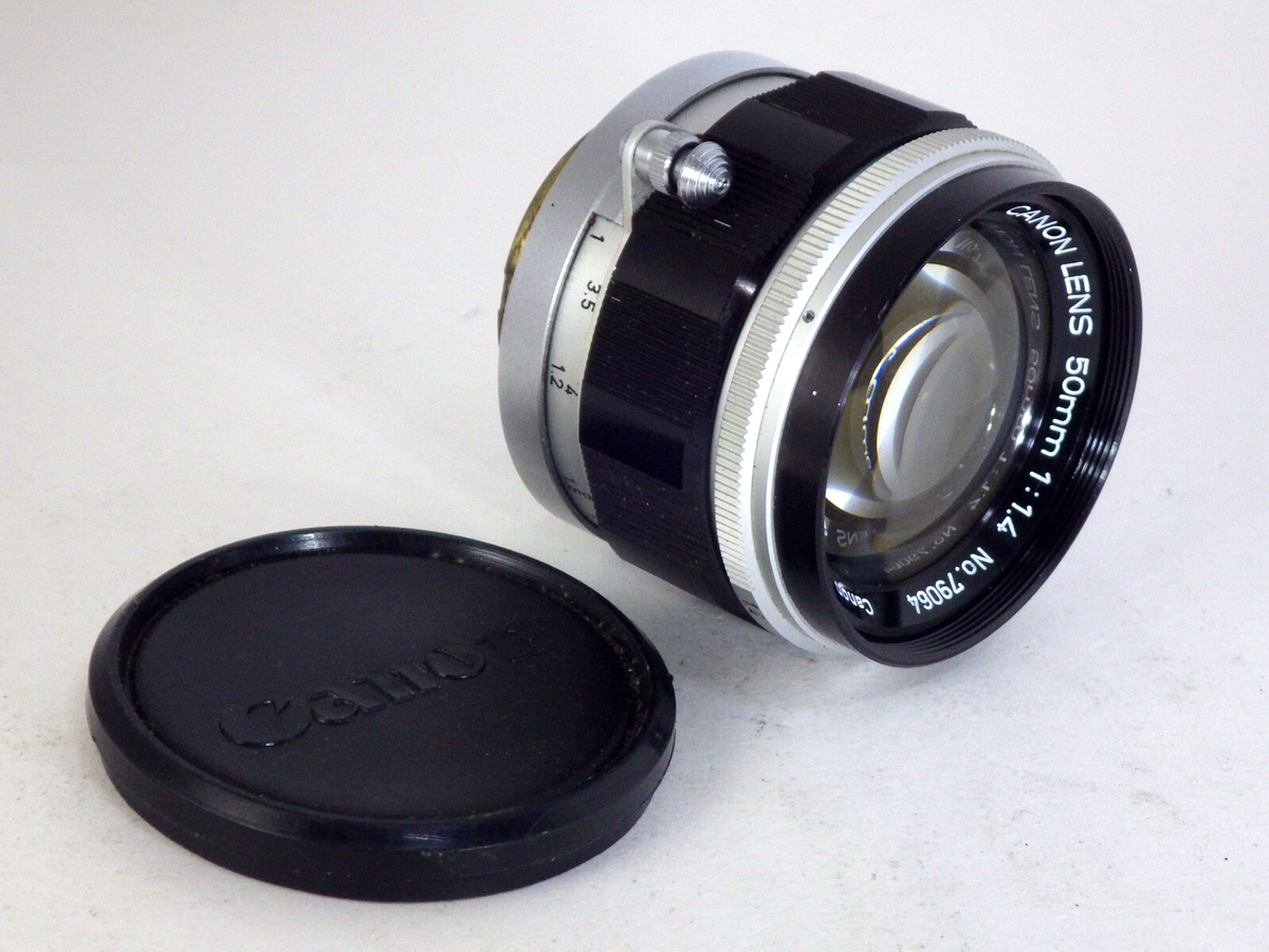 Canon 50mm f1.4 MF Lens LTM L39 Leica Screw Mount Prime SLR