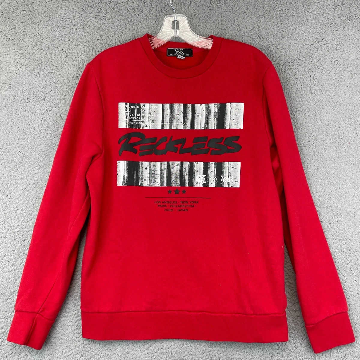 Young and hotsell reckless crew neck