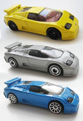 Hot Wheels - '94 Bugatti EB110 SS - HW Turbo 5/10 oder HW Exotics 6/10