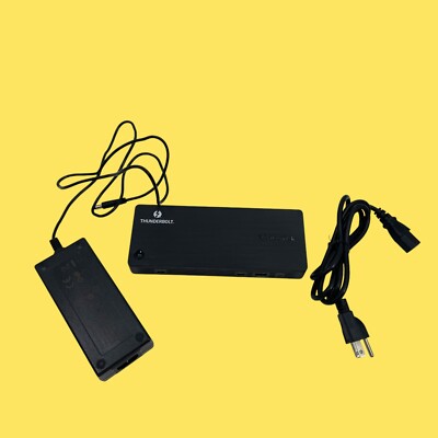 VisionTek Dual Display Thunderbolt 3 USB-C Docking Station 901292 #769 z41/12