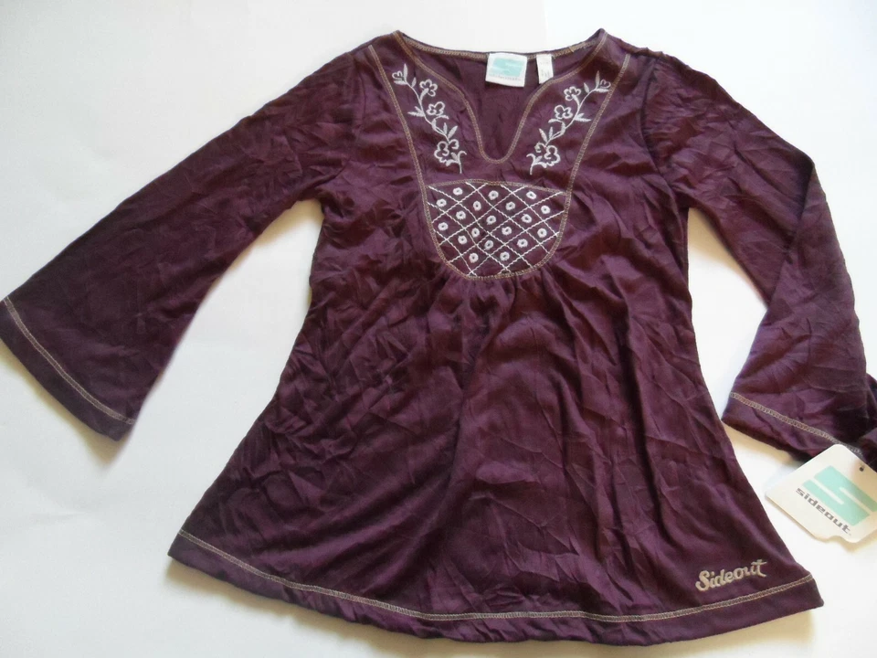 Sideout девочек туника, цвета: розовый, фиолетовый, синий, размеры: S, M, L, XL () - Изображение 3 из 4