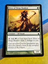 Magic the Gathering MTG Ravnica ELVES OF THE DEEP SHADOW