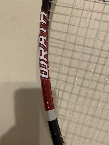 Slazenger Wrath Racquetball 22” Racquet Black Red Sports Racket - Picture 6 of 9