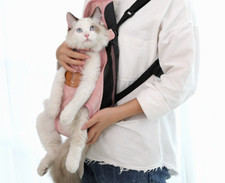 Pet Carrier Backpack Adjustable Pet Front Cat Dog Carrier Travel Bag Legs Out