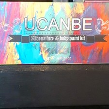 UCANBE Ethereal Face Body Paint Complete Kit, Multicolor, One Size