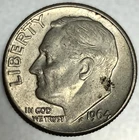 1964-D Roosevelt Dime - Circulated Condition - 90% Silver - US Coin - 3087