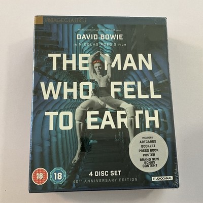 The Man Who Fell to Earth 4 disc Blu-ray 2016 40th Anniversary David Bowie NEW