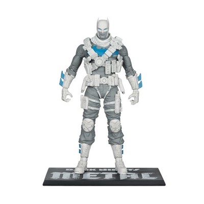 DC Multiverse Actionfigur The Grim Knight (Dark Nights Metal) (Black & White Acc