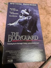 The Bodyguard VHS Tape Kevin Costner Bin 25