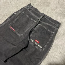 Vintage Black JNCO Jeans Measures 32 X 28 Inches