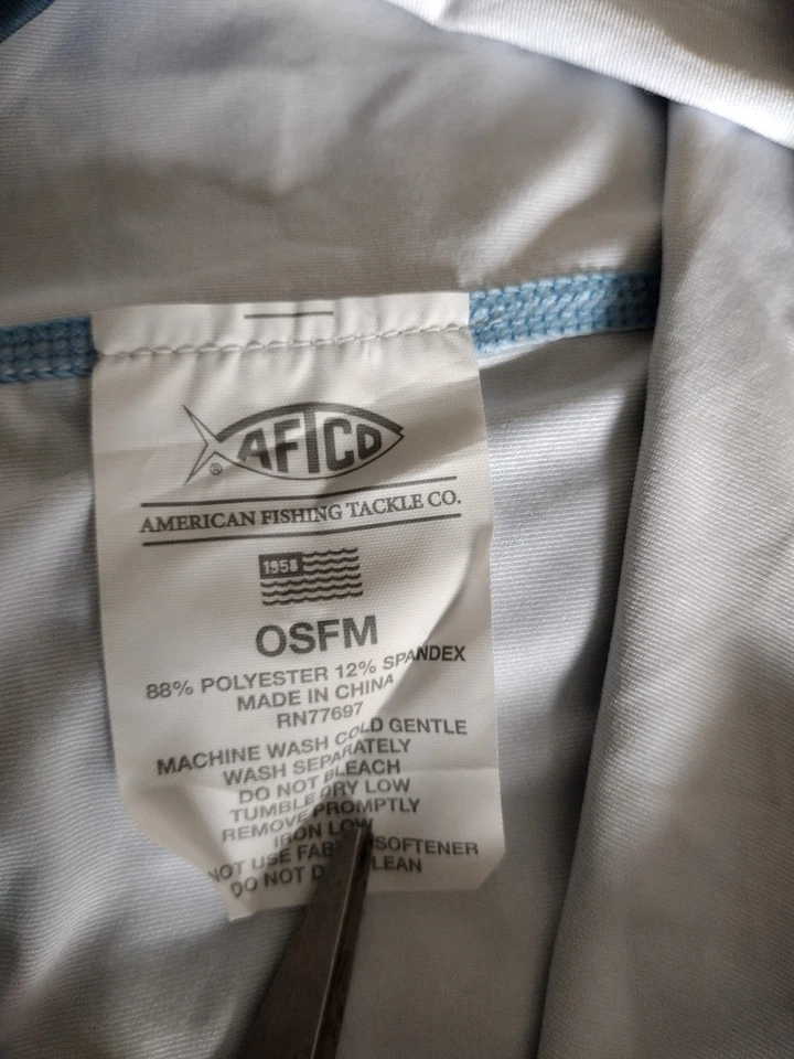 Máscara solar AFTCO polaina cuello 50 UPF con AFBLOCK protección solar pesca camuflaje Foto 3 de 4