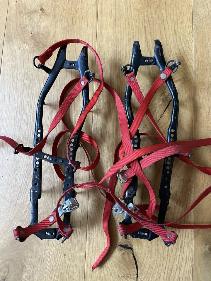 Alpinisme CHOUINARD Salewa - vintage climbing crampons à glace - Photo 3/4