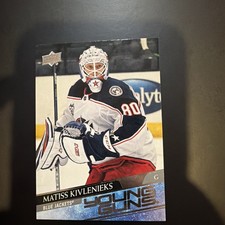 2020-21 Upper Deck Young Guns Matiss Kivlenieks #480 Rookie 