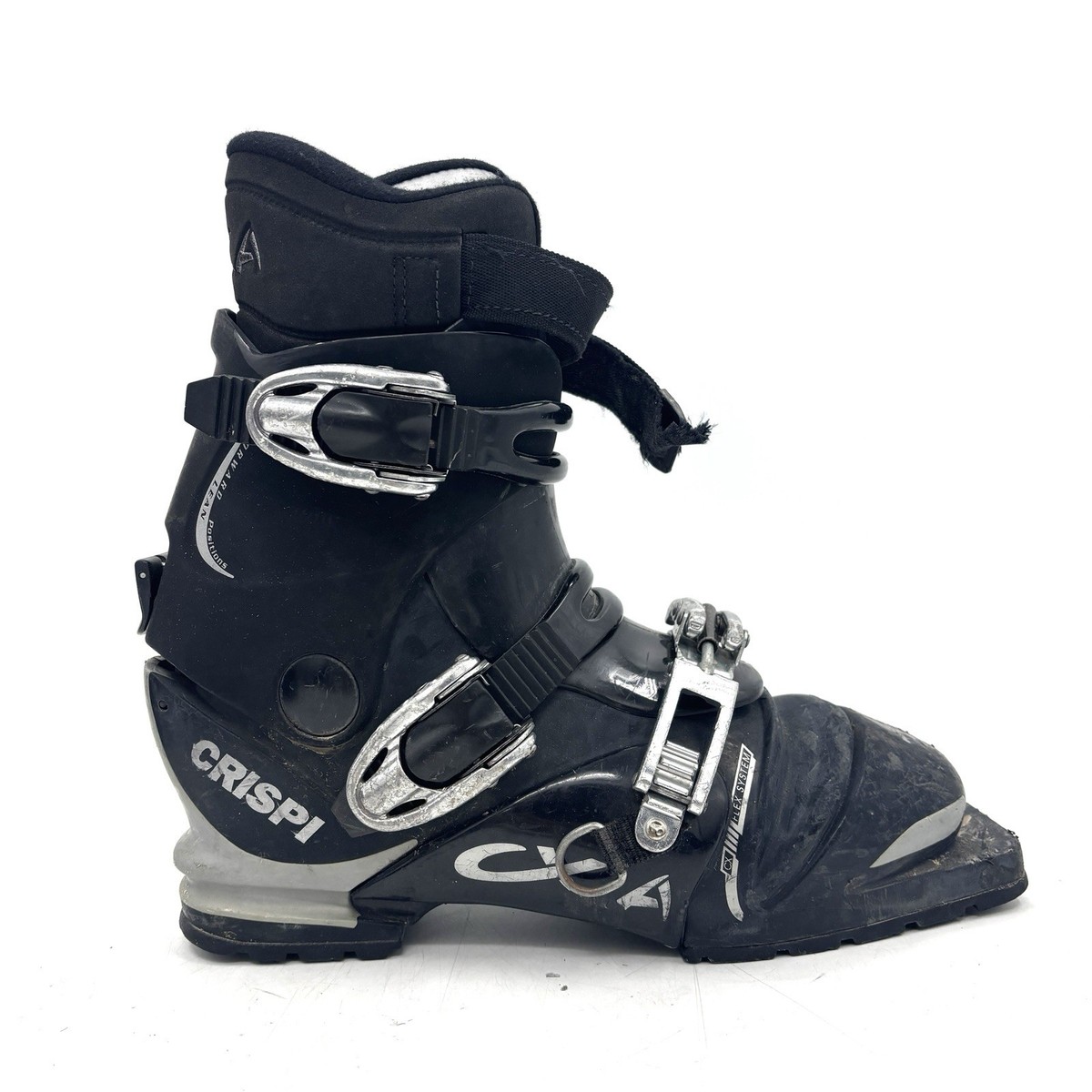 Crispi CXA Telemark 3-Pin 75mm Ski Boots Black Mondo 27.5 | eBay