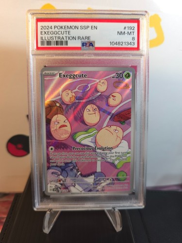 Exeggcute graded PSA 8 for sale on eBay