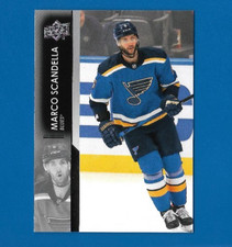 2021-2022 Upper Deck Hockey Marco Scandella Card, St. Louis Blues Series 2 #408
