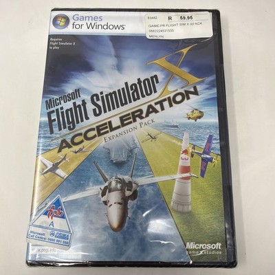 Microsoft Flight Simulator X: Acceleration (PC: Windows, 2007) BRAND NEW/SEALED!