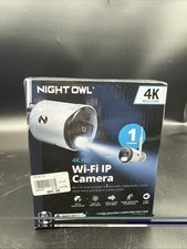 Night Owl 4k HD Wi-Fi IP Camera-White