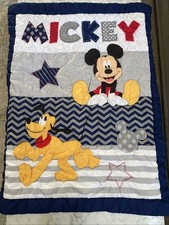 Disney Mickey Mouse Toddler Boy Crib / Toddler Bed Comforter
