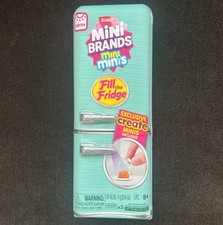 ZURU Mini Brands Fill the Fridge Playset Refrigerator Minis Playset Brand New