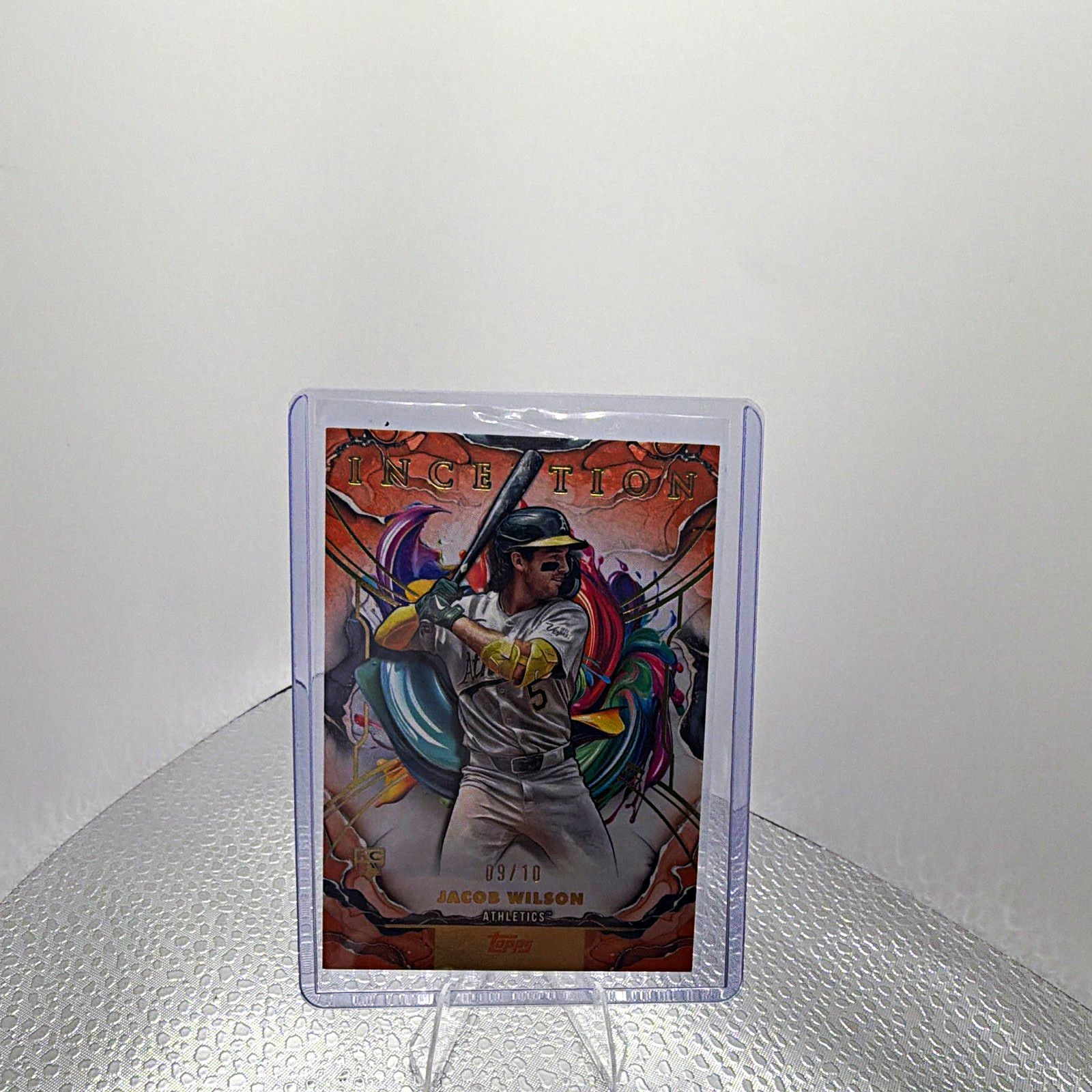 Topps Inception Jacob Wilson #29 Athletics Orange Parallel Rookie /10