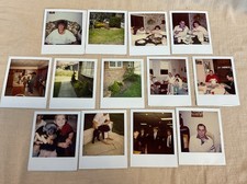 Lot Of 13 Polaroid Photos Family