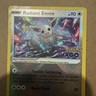 Radiant Eevee SWSH230 SWSH: Sword & Shield Black Star Promo Pokemon Card NM