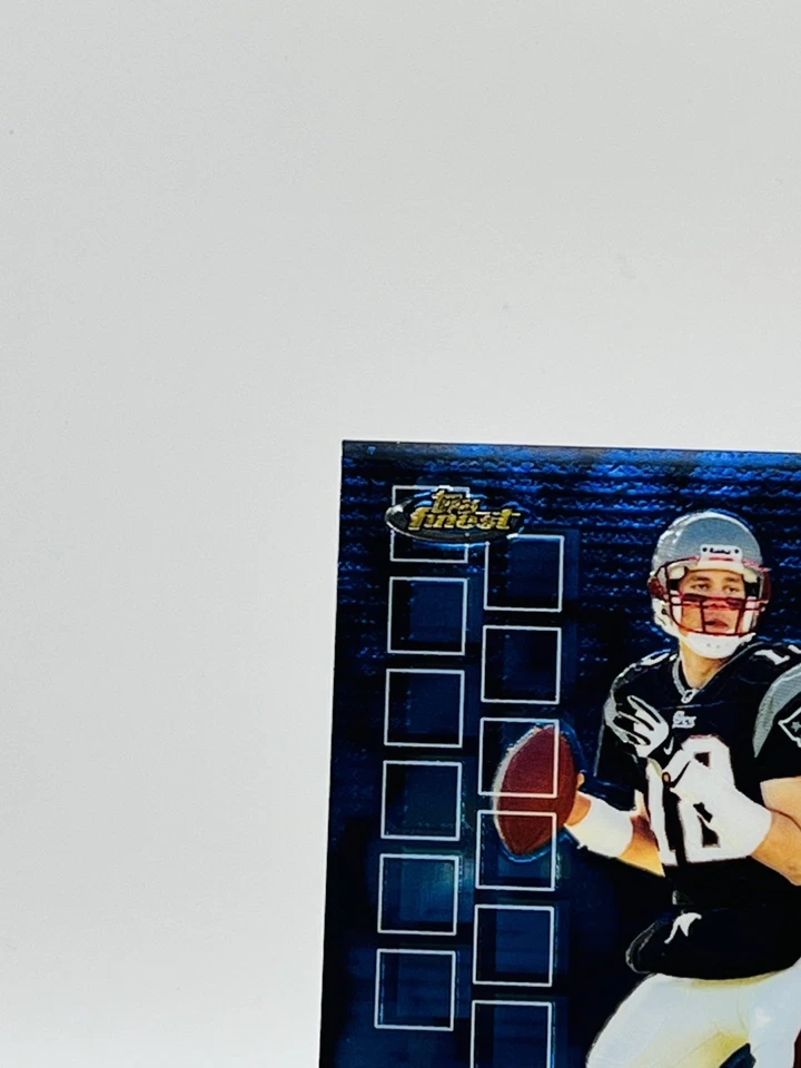 2002 Finest - Tom Brady - #50 - Image 4 of 4