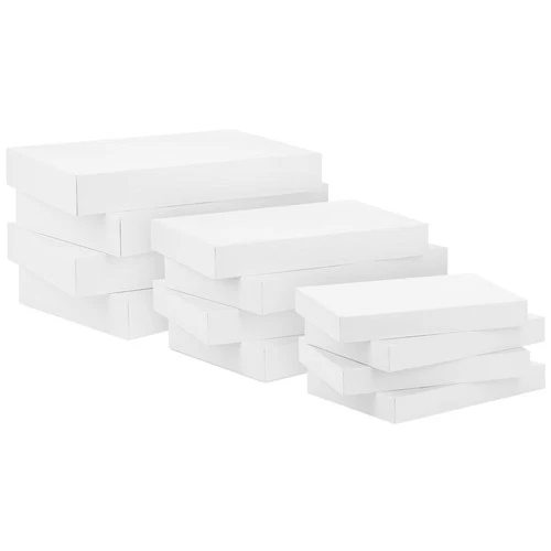 Hallmark weiße Geschenkboxen, verschiedene Größen. 12 Stück - Bild 5 von 5