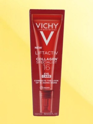 VICHY LIFTACTIV COLLAGEN SPECIALIST 16 EYE CARE 0.5 OZ BOXED EXP: 10/2028