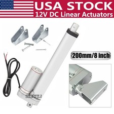 Heavy Duty 8" Inch Stroke Linear Actuator 1500N/ 330lbs Pound Max Lift 12V Motor