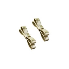 2 pcs 2.8inch Popular PU Leather Bridal Prom Bow Repair Shoe Clips Charm