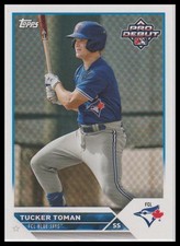 2023 Topps Pro Debut Tucker Toman FCL Blue Jays