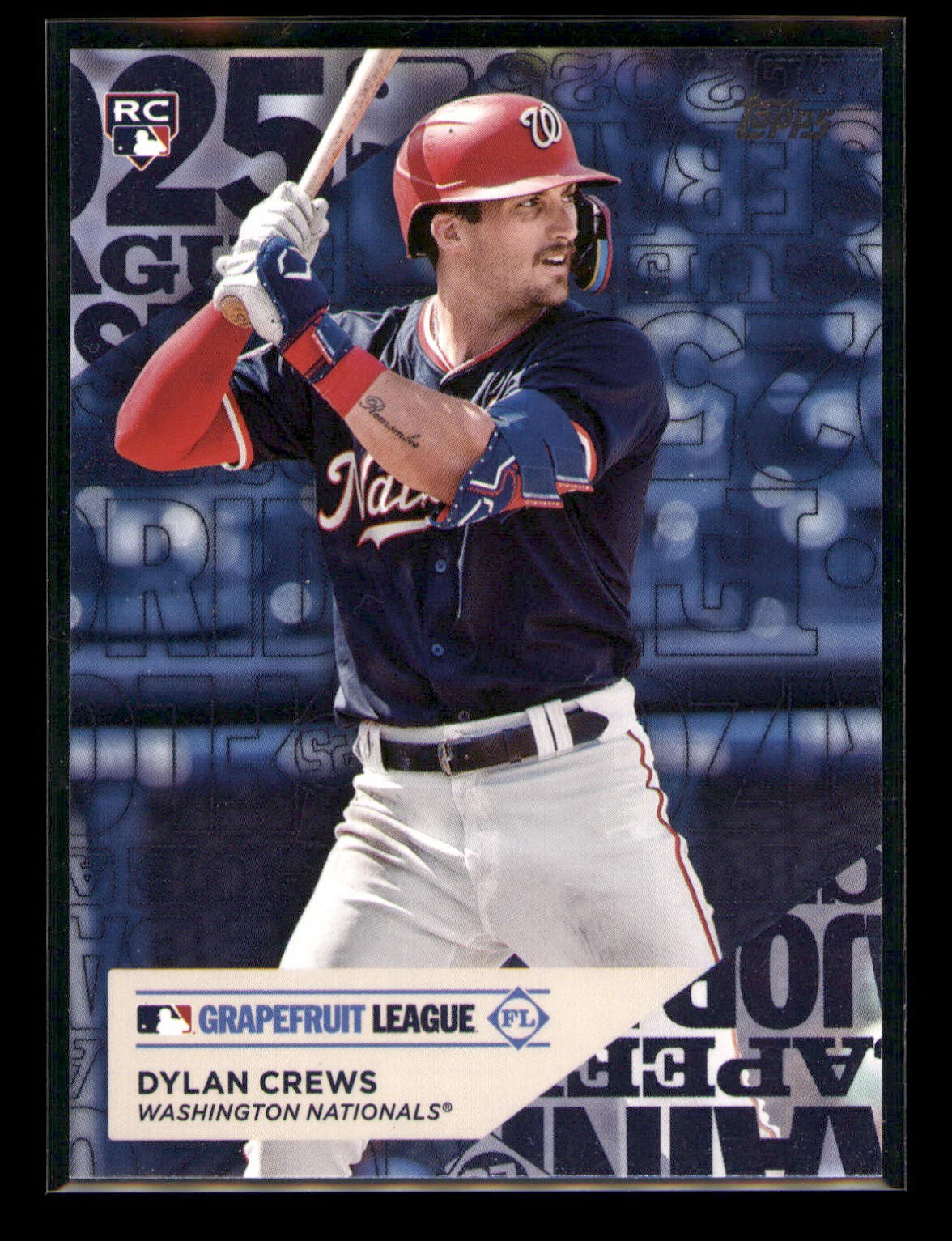 2025 Topps Dylan Crews #TG-20 Training Grounds