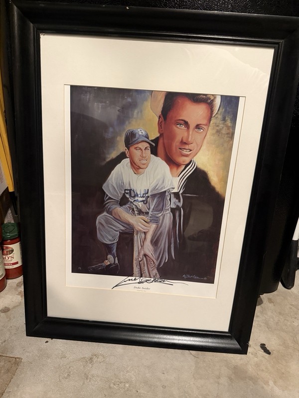 Duke Snider Lithograph 