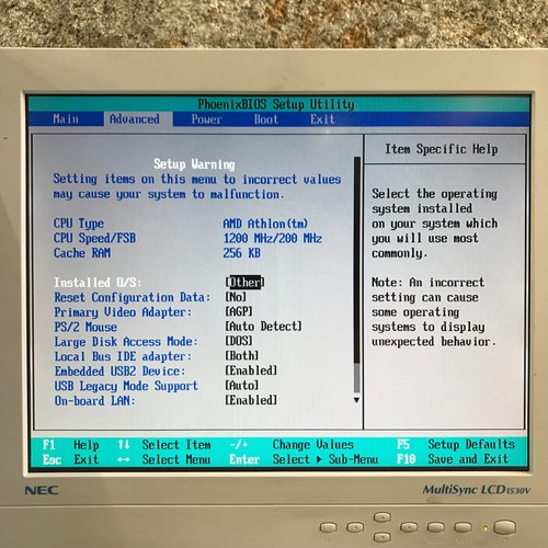HP Pavilion 7950 ATX PC AMD Athlon 1.20GHz 256MB RAM No HDD (Retro Gaming) - Picture 8 of 11