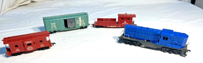HO Marx Freight Train.  A relic of the past.  Louis Marx made them in the '50's