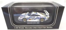 Kyosho Mobil1 26 (White x Blue) 1/64 Porsche 911 GT1 1996 LM From Japan