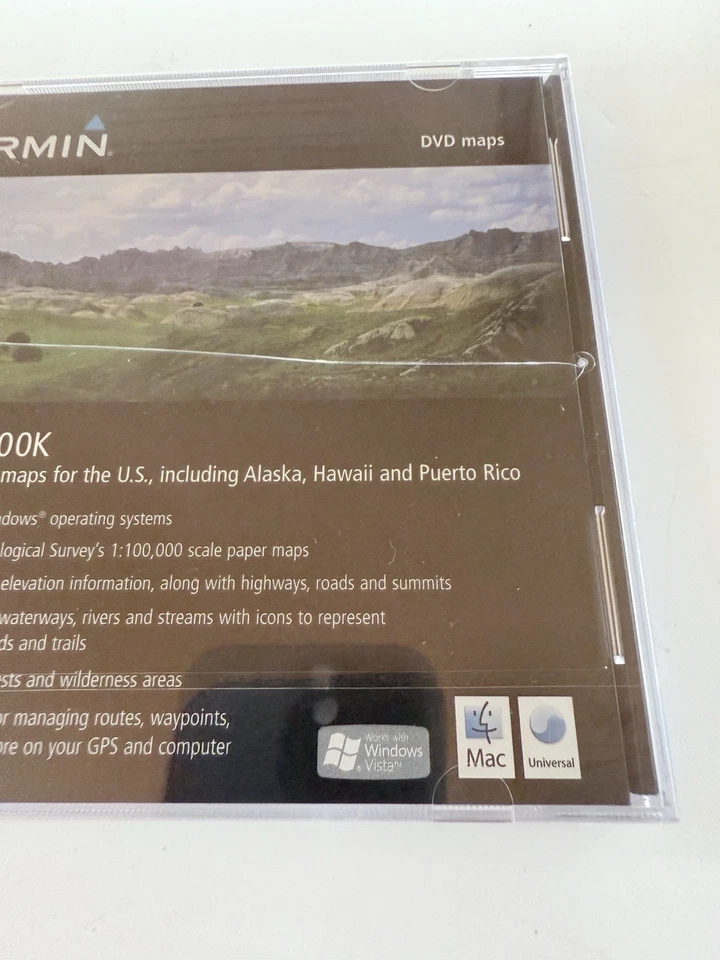 Garmin TOPO U.S. 100K DVD Maps Digital Topographical USA Alaska Hawaii & PR - Image 3 of 4