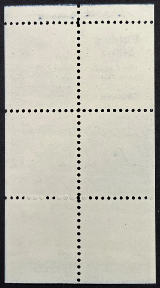 United States, Scott #1510b, 10c Booklet Pane, Lincoln Memorial, MNH, F-VF - Image 2 of 2