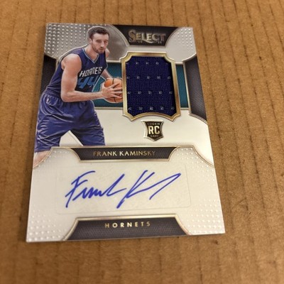 2015 Select AUTO JSY RPA SP /125 Frank Kaminsky RC #RA-FKM Hornets Card (f3)