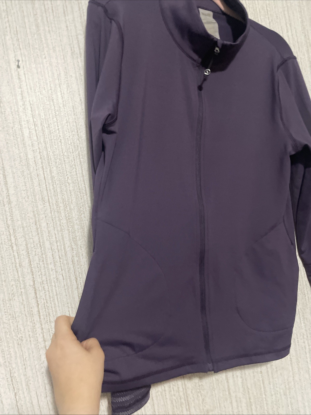 Shape Size Large Purple Athletic Jacket Full Zip - image 7