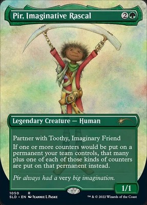 Pir, Imaginative Rascal - Foil Extended Art SLD LP MTG