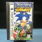 Sonic 3D Blast (Sega Saturn, 1996) CIB Complete in Box w Manual Tested VGC