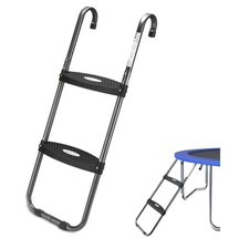 220 lbs Capacity Trampoline Ladder with Anti-Slip Steps for Kids' Safe Climbing