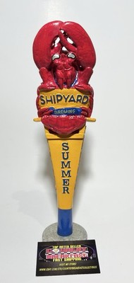 Shipyard Brewing Summer Ale Lobster Adirondack Chair Tap Handle 12  Tall - Nice!