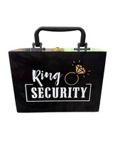 Ring Bearer  Ring Security  Box Wood Box For Bridal Ring Bearer 7  x5.5  Wedding