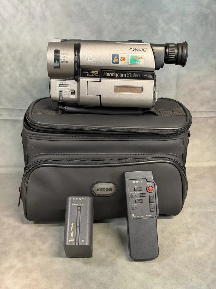 【CCD-TRV85K】Sony Handycam 72x ズーム Sony Handycam 72x Digital Zoom Camcorders for sale - eBay